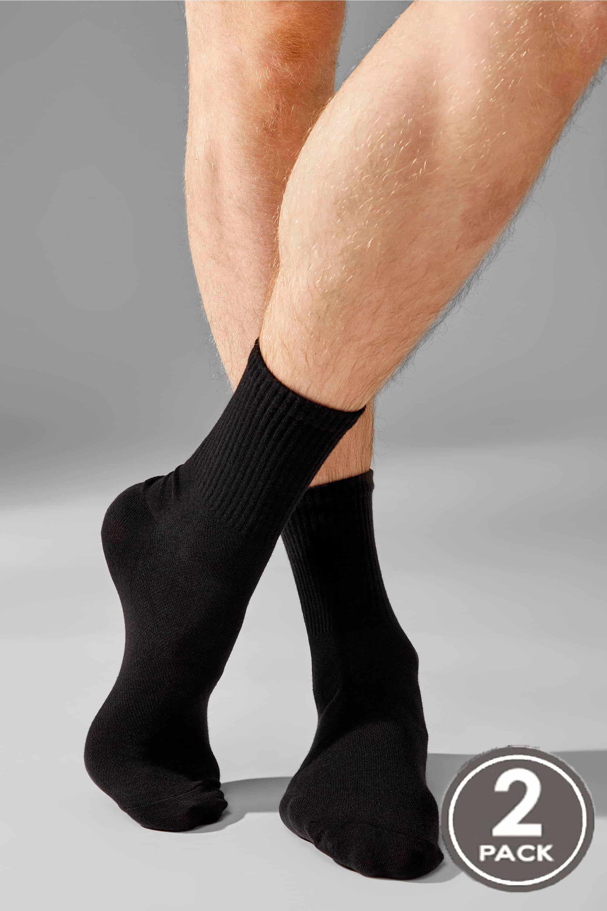 Cotton socks unisex Legs U06 Socks cotton (2 pack) nero-image