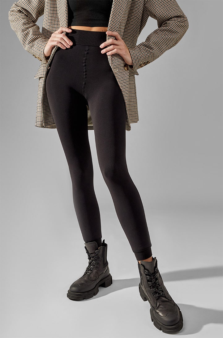 Leggings for women Legs 665 Leggings thermo nero-image