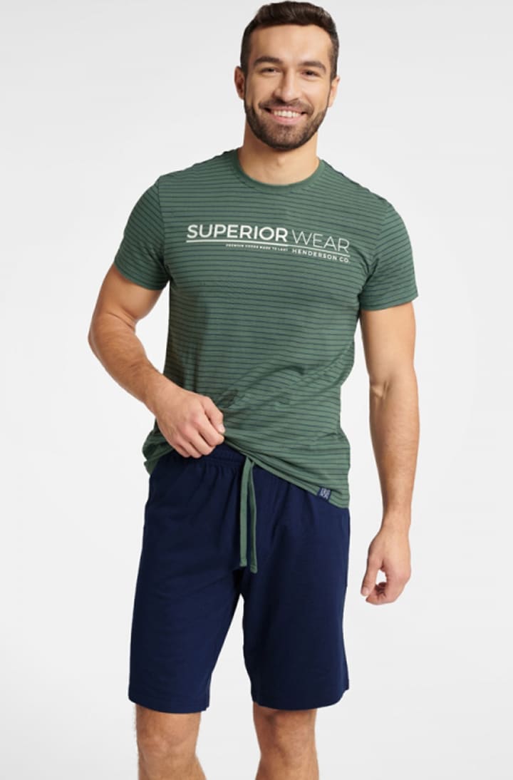 Pajamas for men Henderson 40664 Webber green_e77-image