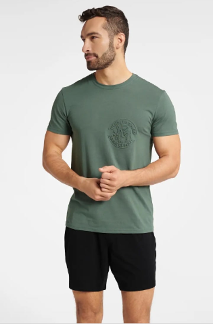 Pajamas for men Henderson 40683 Field khaki_E87-image