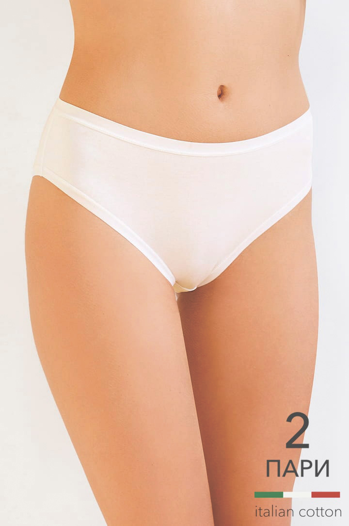 Труси сліпи для жінок Kleo 3146 С Cotton 2 од. антично-білий/антично-білий-image