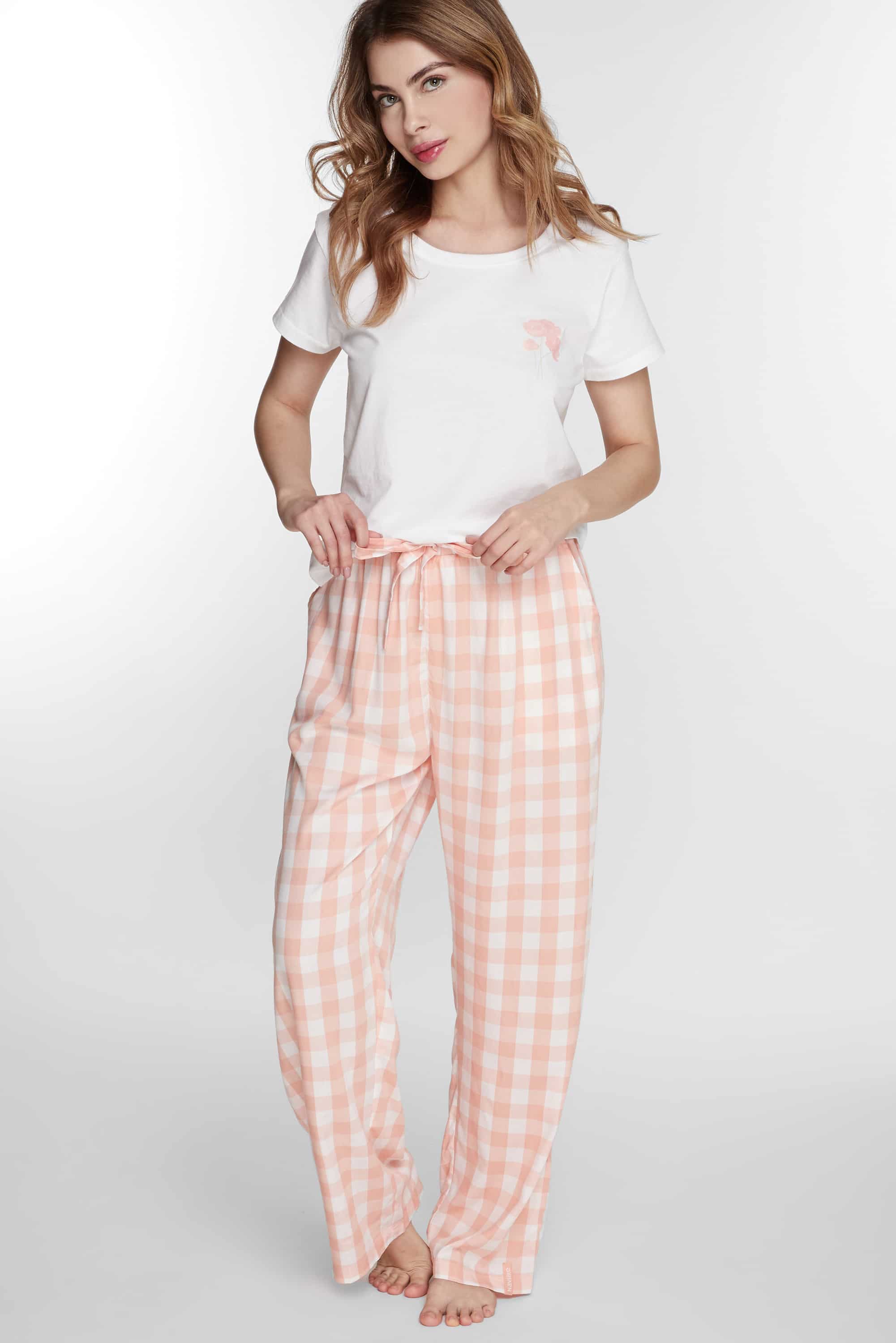 Pants for women Naviale LH420-01 Peach vibe -image