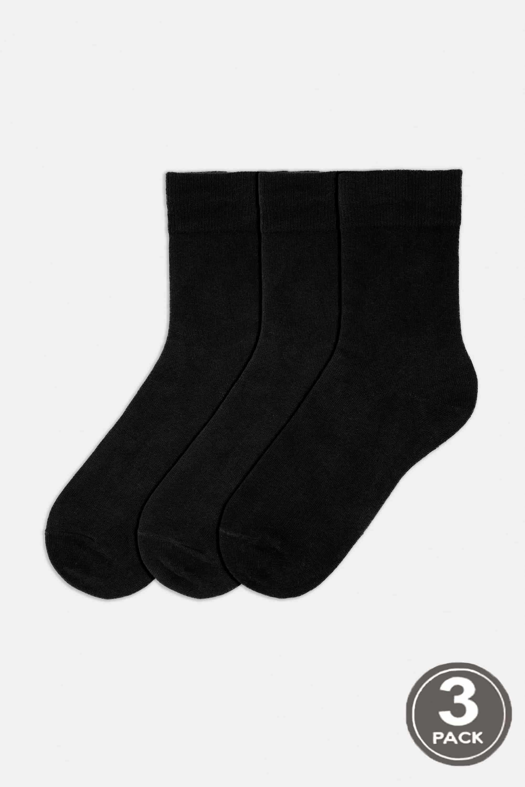 Cotton socks long for women Legs 21.1 Socks (3 pack) nero-image