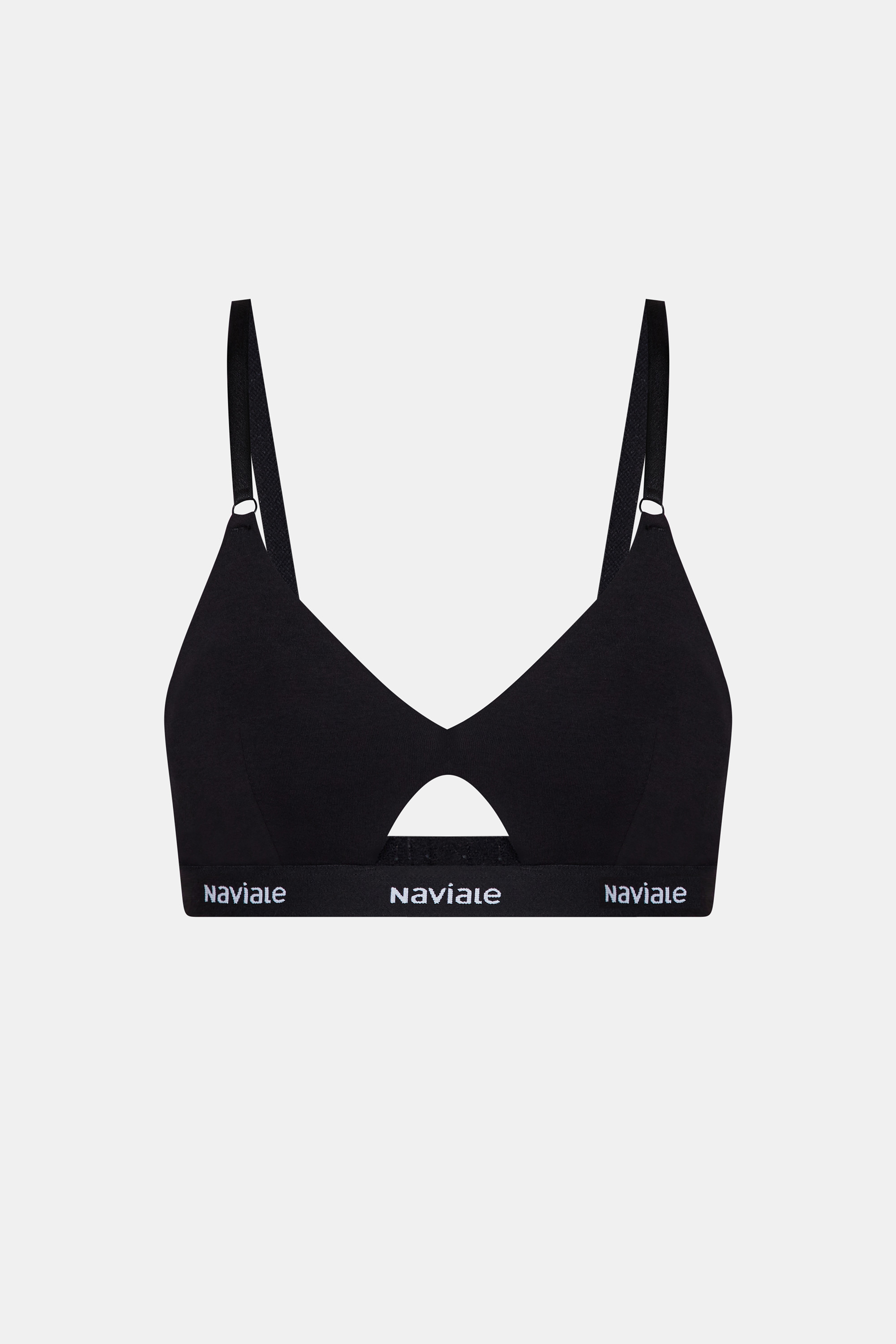 Bra wireless for women Naviale LU033-02 New york black-image