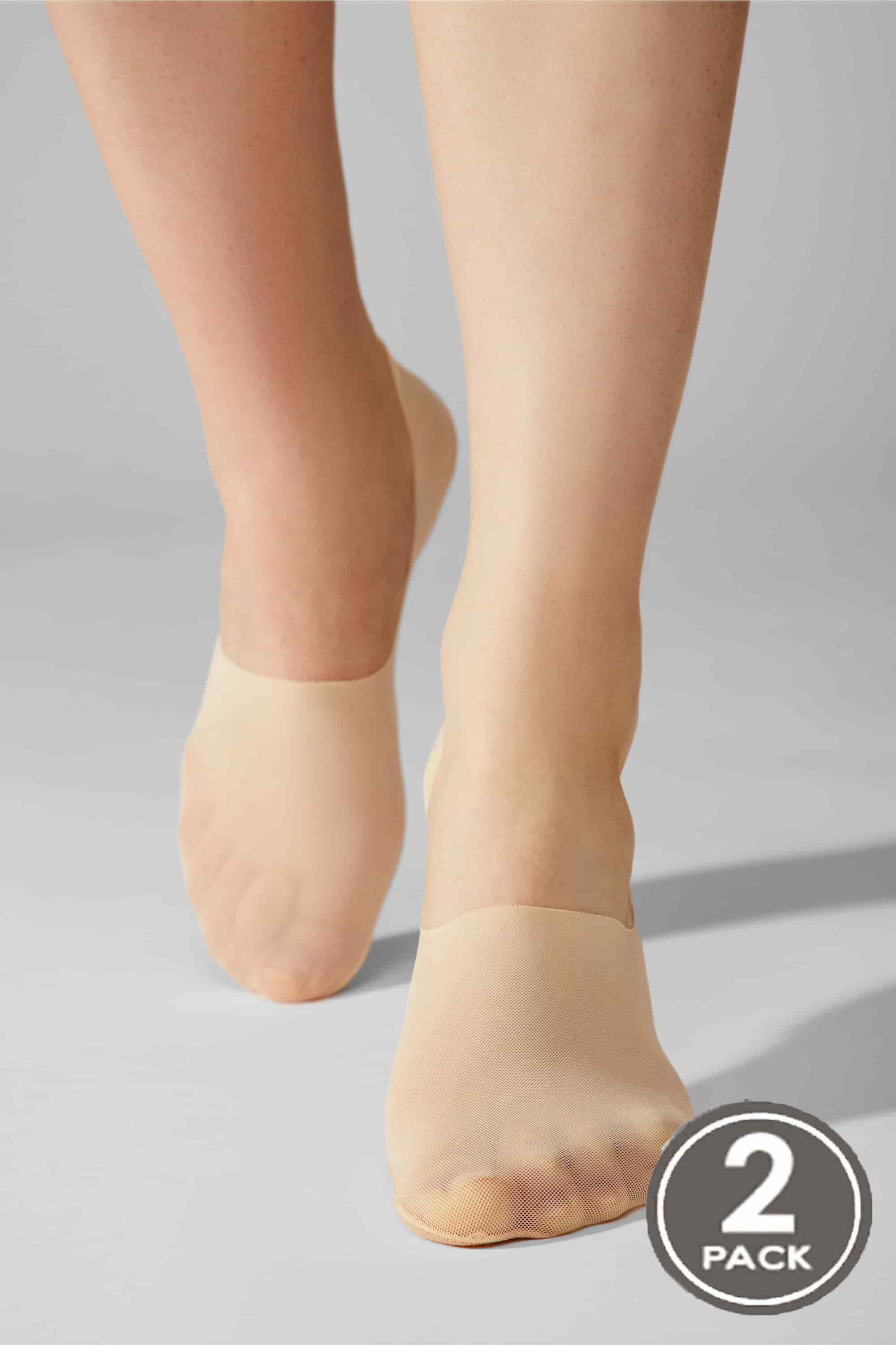 Invisible socks for women Legs 731 Sneacker invisible tulle (2 пари) (2 pack) naturale -image