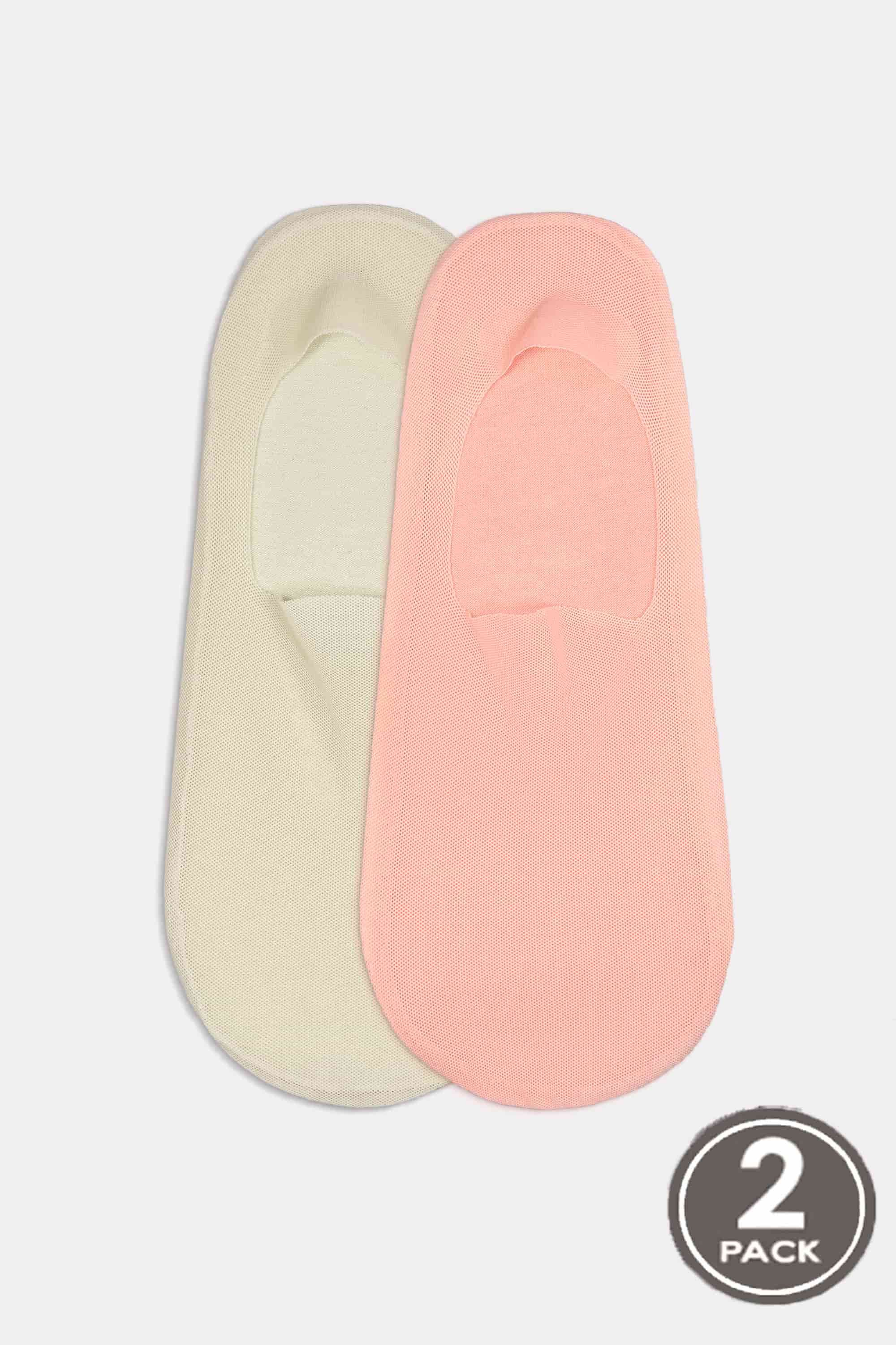 Invisible socks for women Legs 731 Sneacker invisible tulle (2 пари) (2 pack) pistache/terracotta-image
