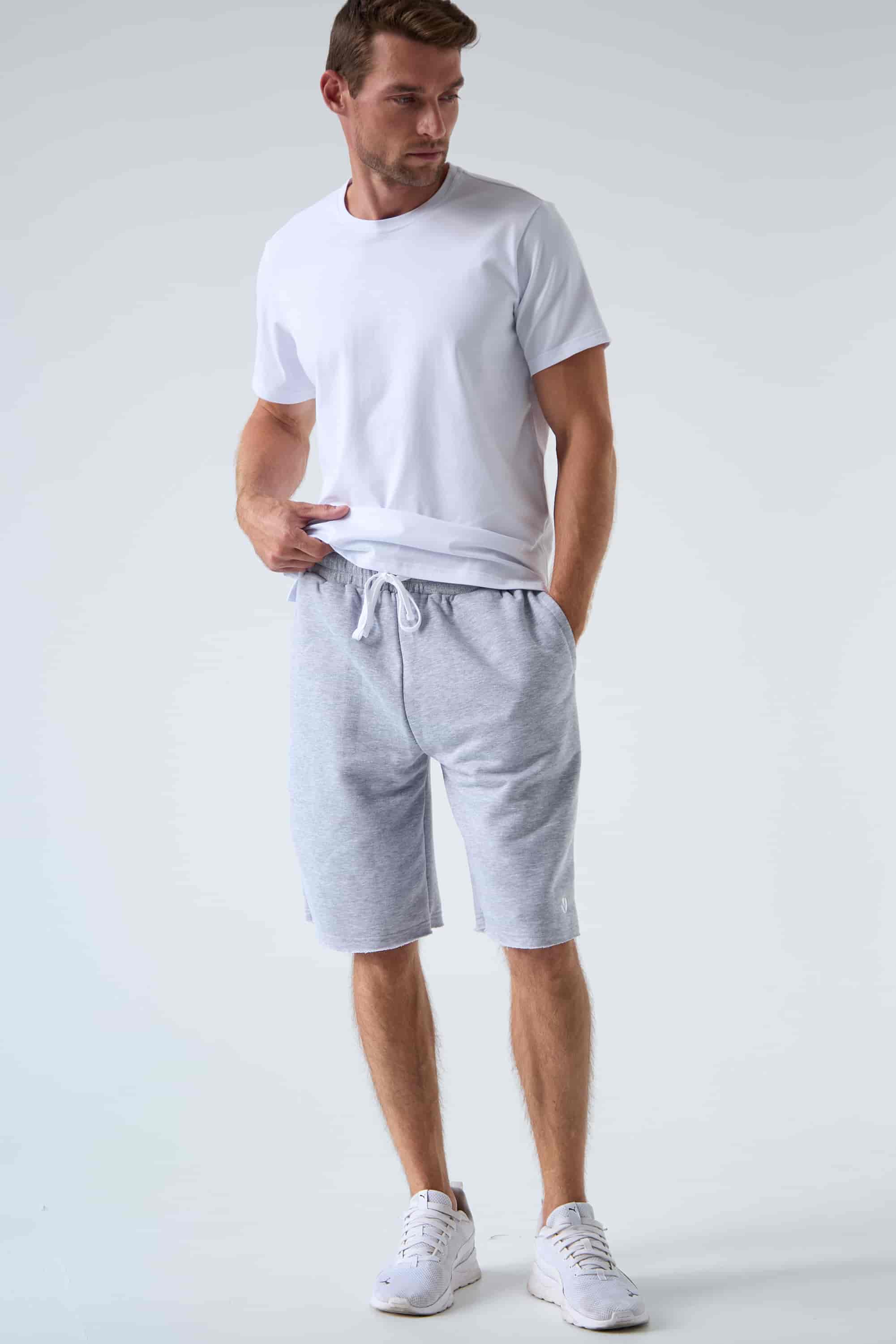 Shorts for men Naviale MH403-01 Houston melange-image