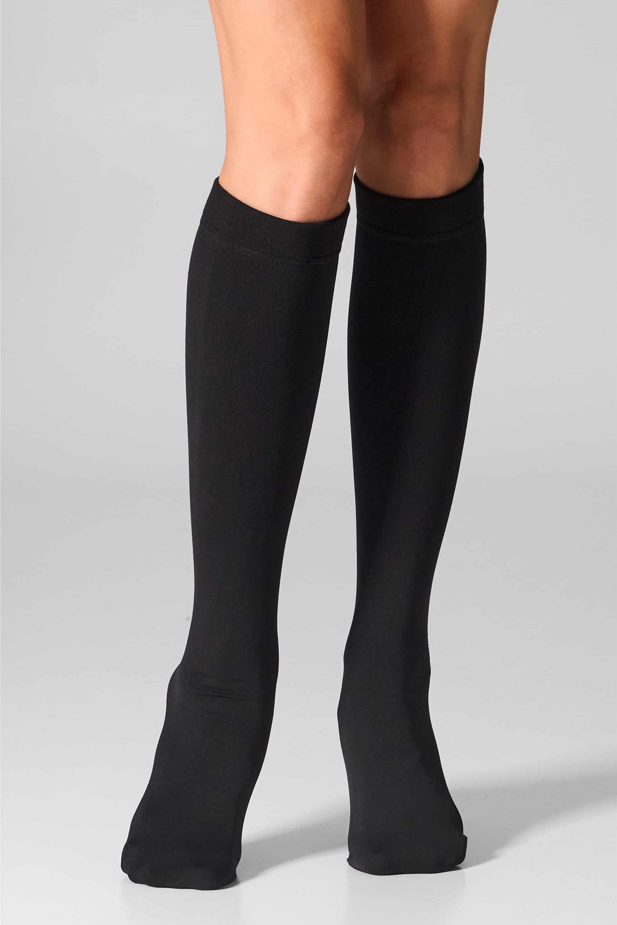 Knee highs kneehigh for women Legs 668 Knee high fleece 250 nero-image