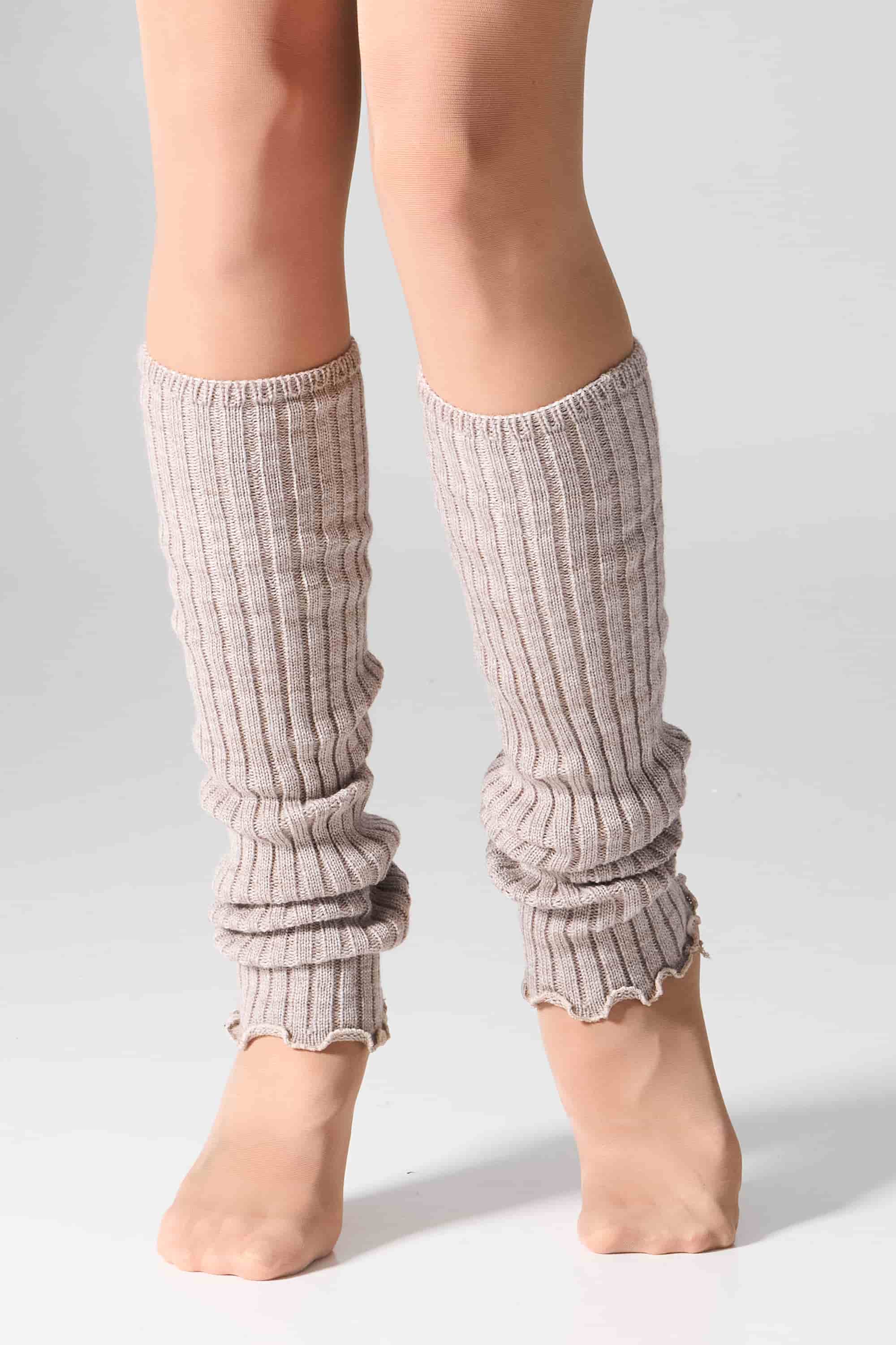 Legwarmers for women Legs GT25 Gaiters rib beige-image