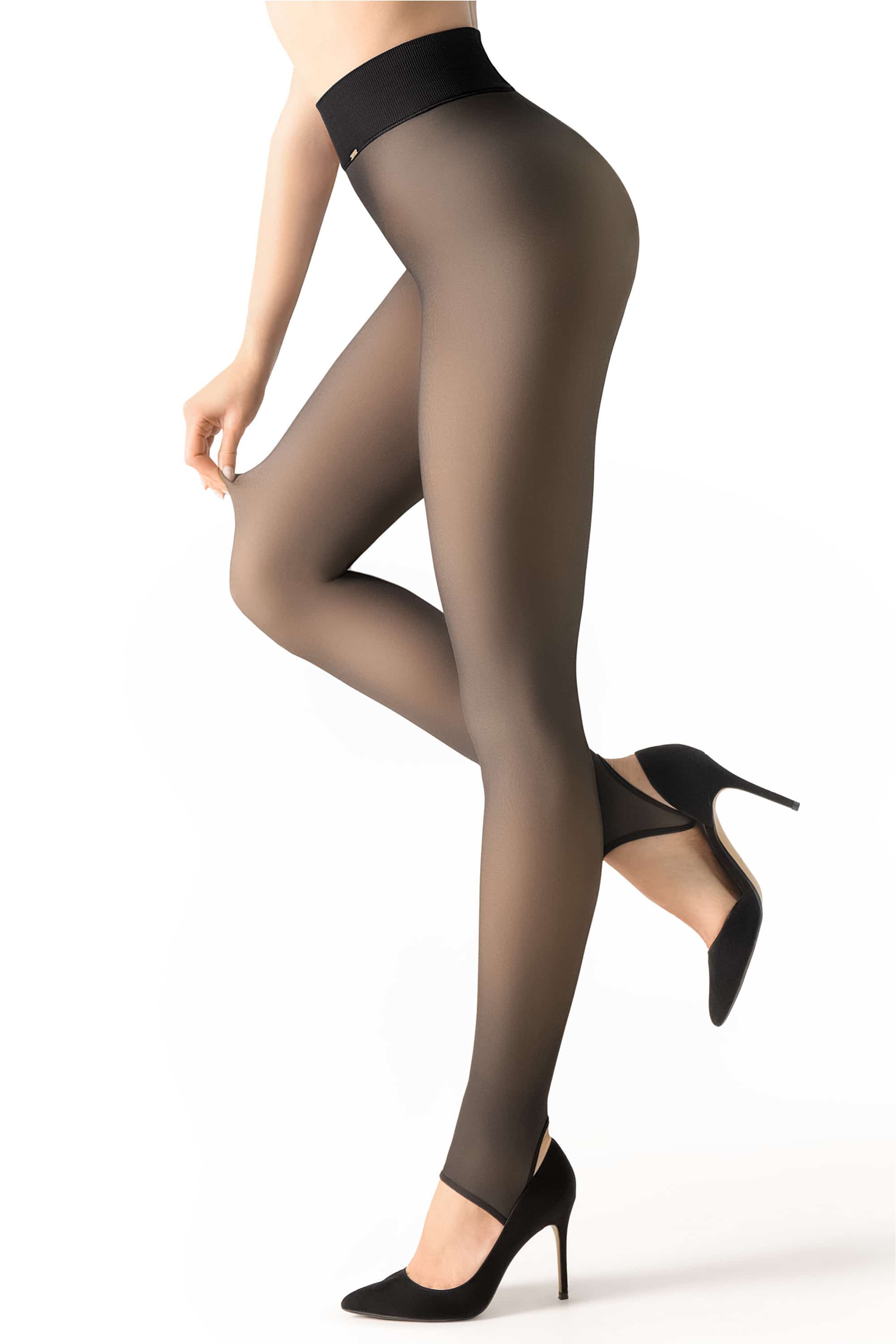 Leggings for women Legs 671 Leggings skin thermo nero-image