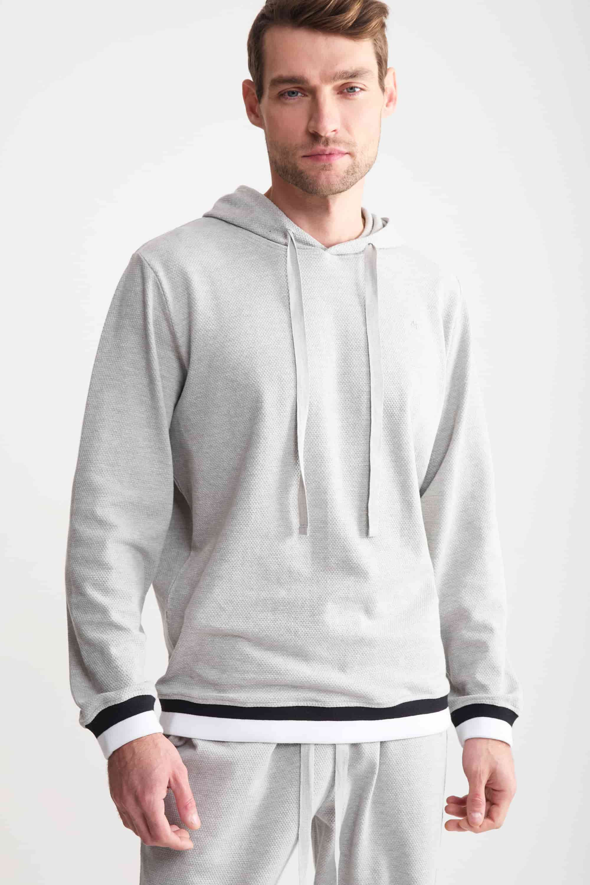 Hoodie unisex Naviale UH330-02 London melange-image