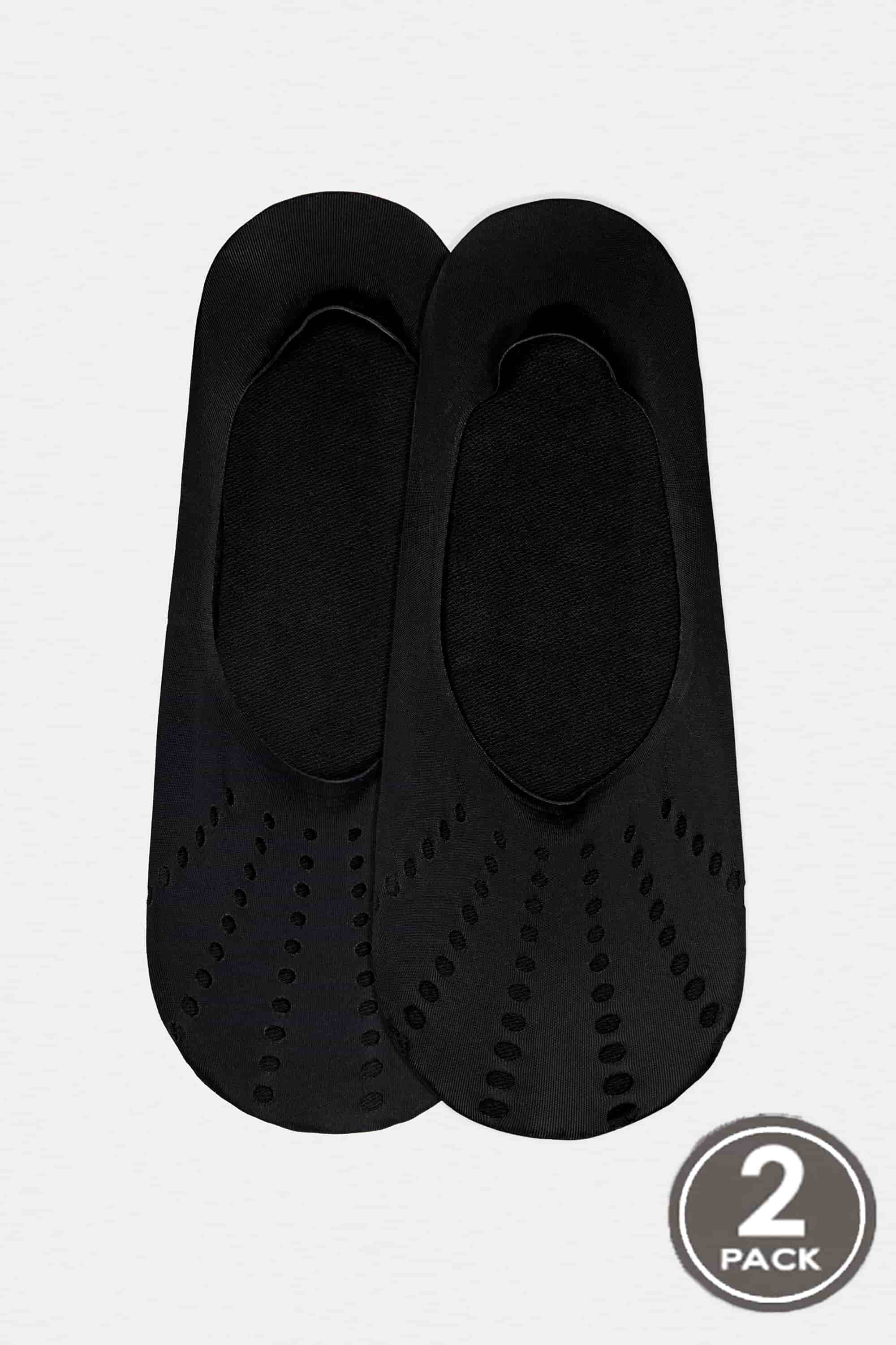 Invisible socks for women Legs 733 Classic perfo silicone band (2пари) nero-image