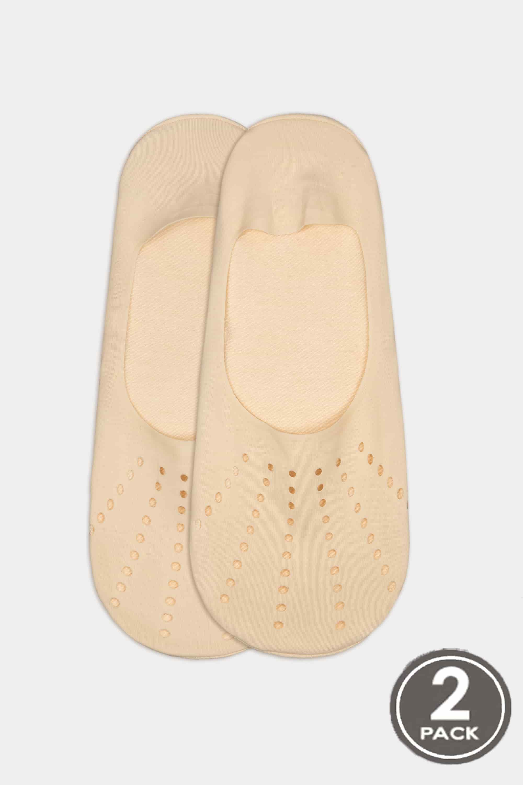 Invisible socks for women Legs 733 Classic perfo silicone band (2пари) naturale -image