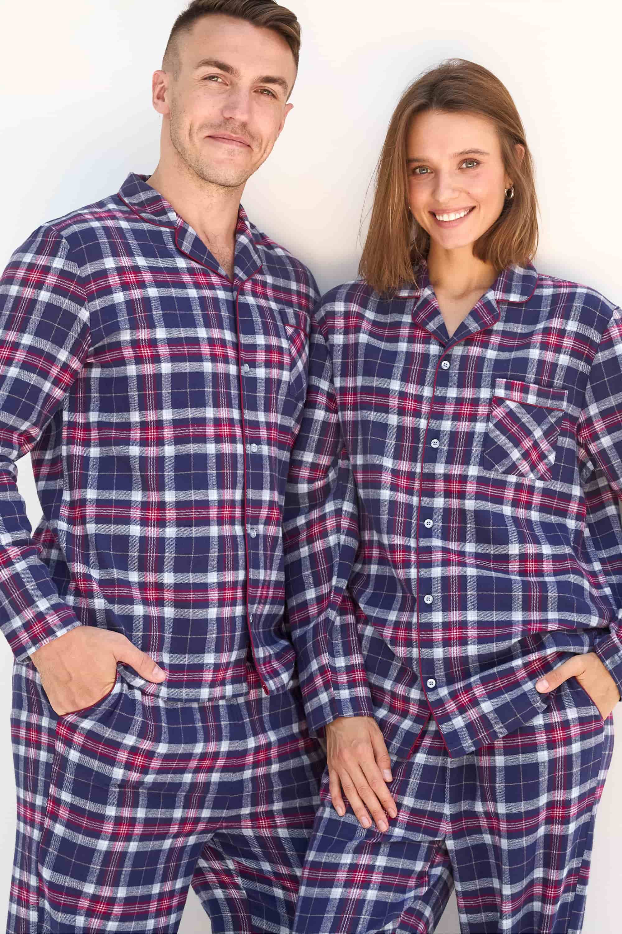 Longsleeve Naviale UH340-07 Scotch burgundy blue-image