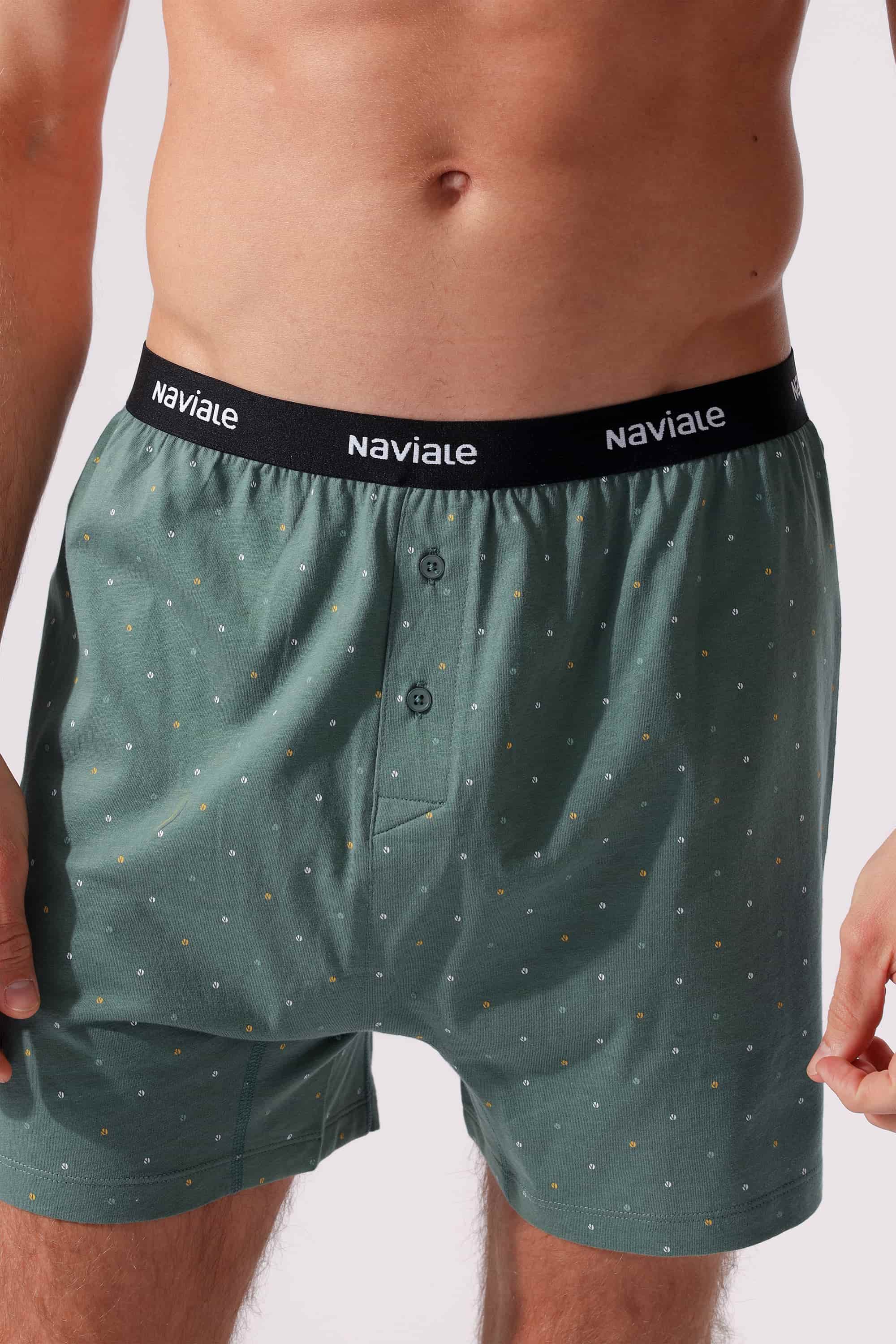 Underpants for men Naviale MU241-02 Whiskey green-image