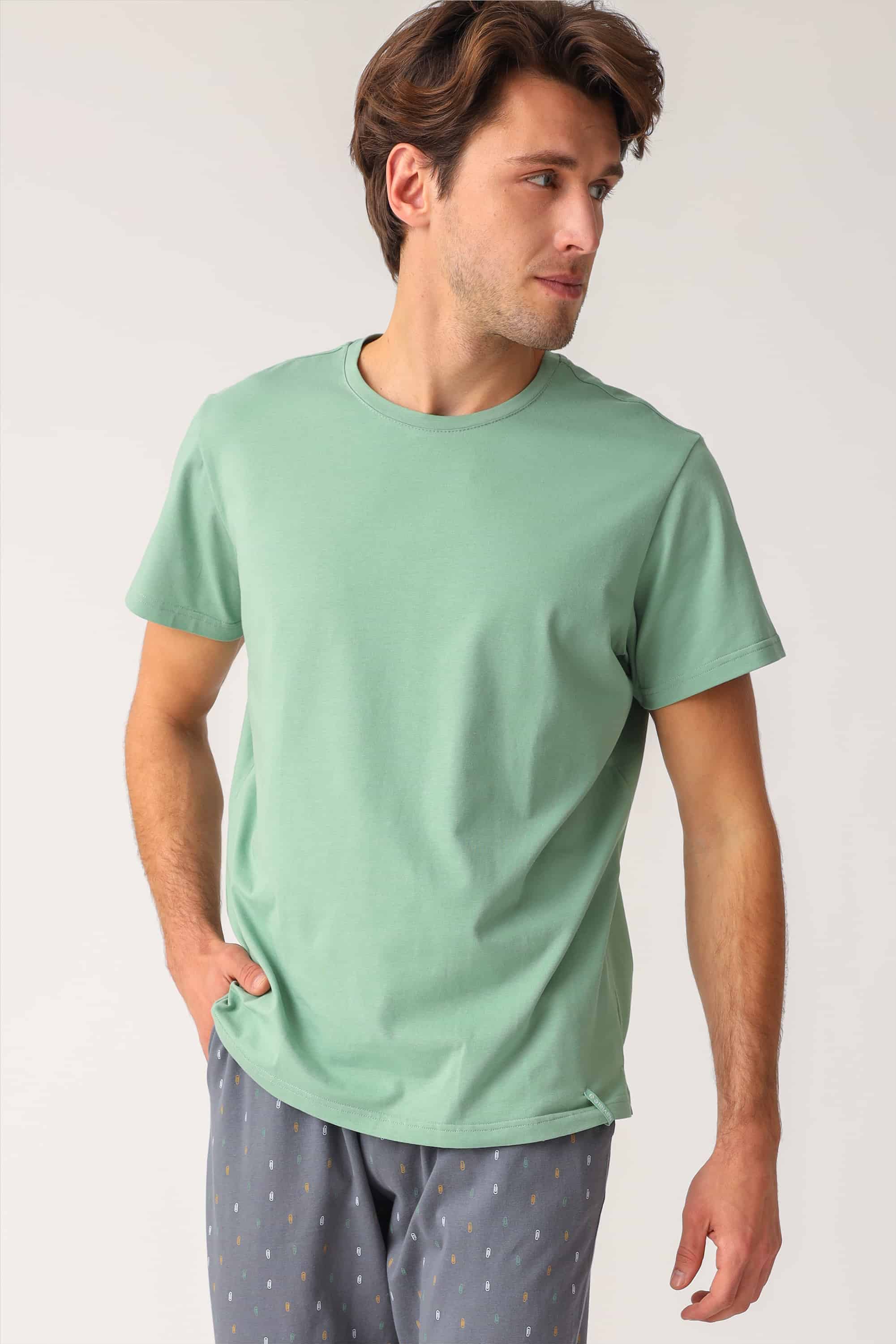 T-shirt for men Naviale MH320-05 Regular man charlie aqua-image