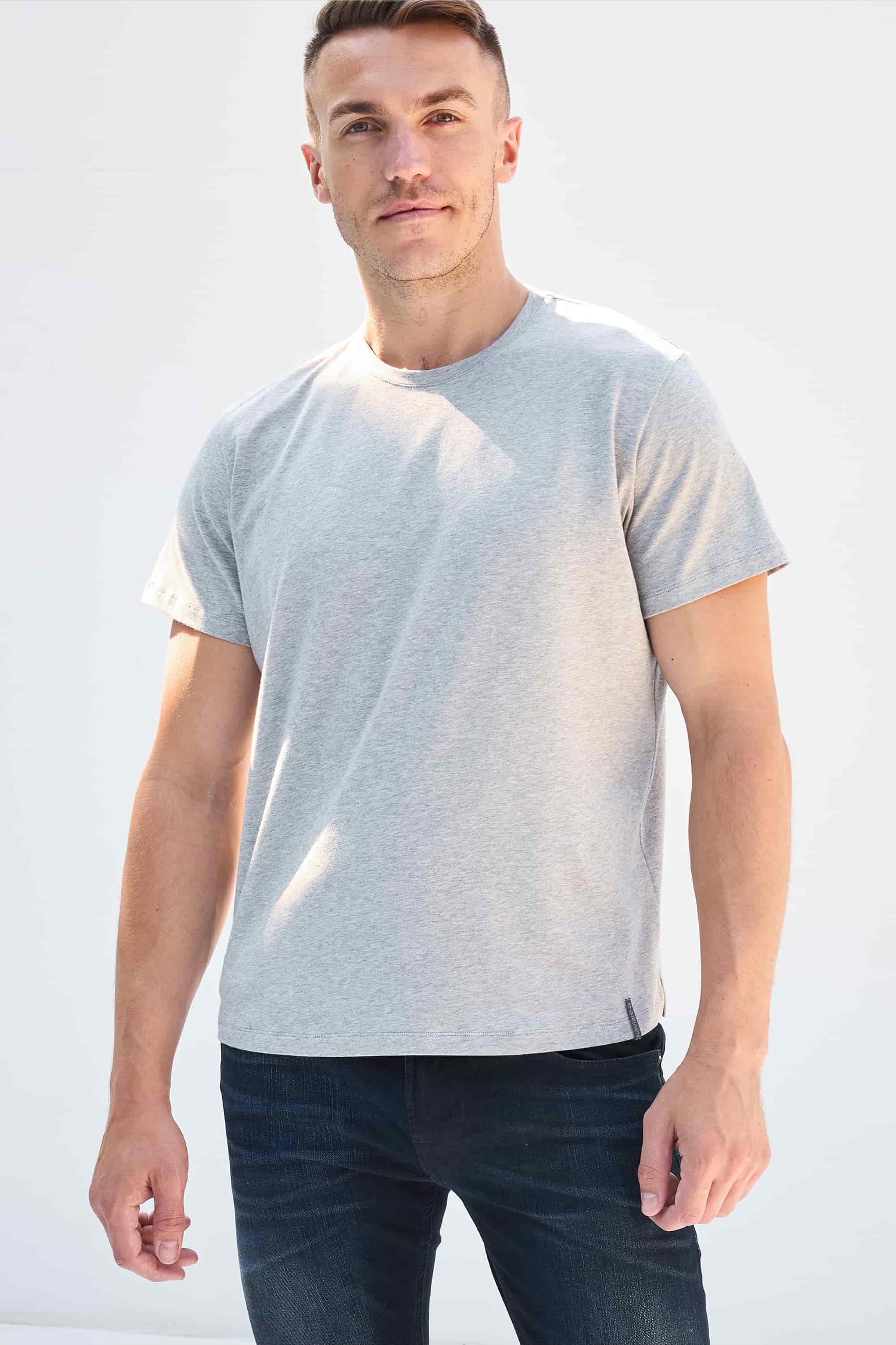 T-shirt for men Naviale MH320-06 Regular man charlie melange-image