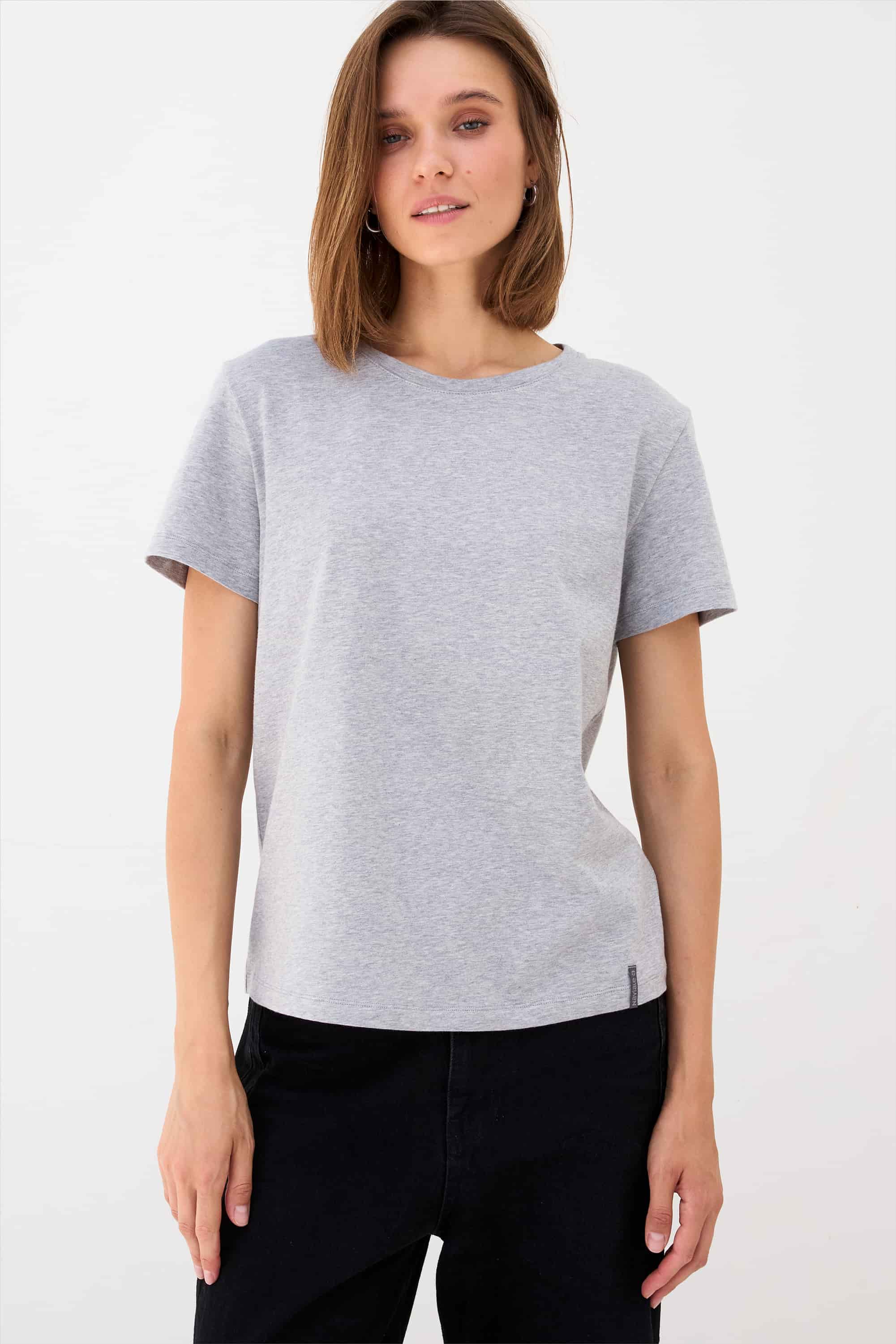 T-shirt for women Naviale LH320-06 Regular lady lima melange-image