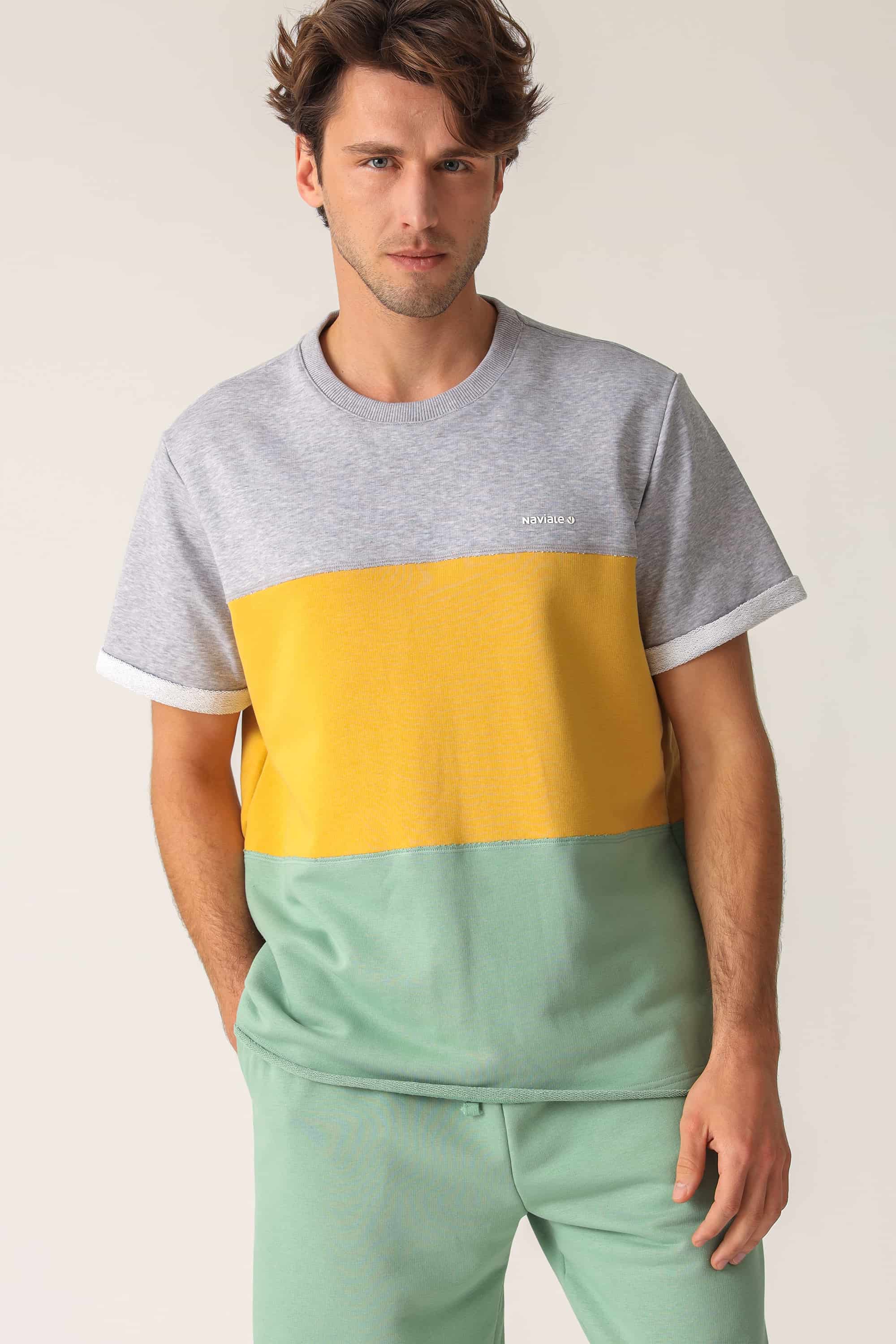 T-shirt for men Naviale MH322-04 Houston color mix-image