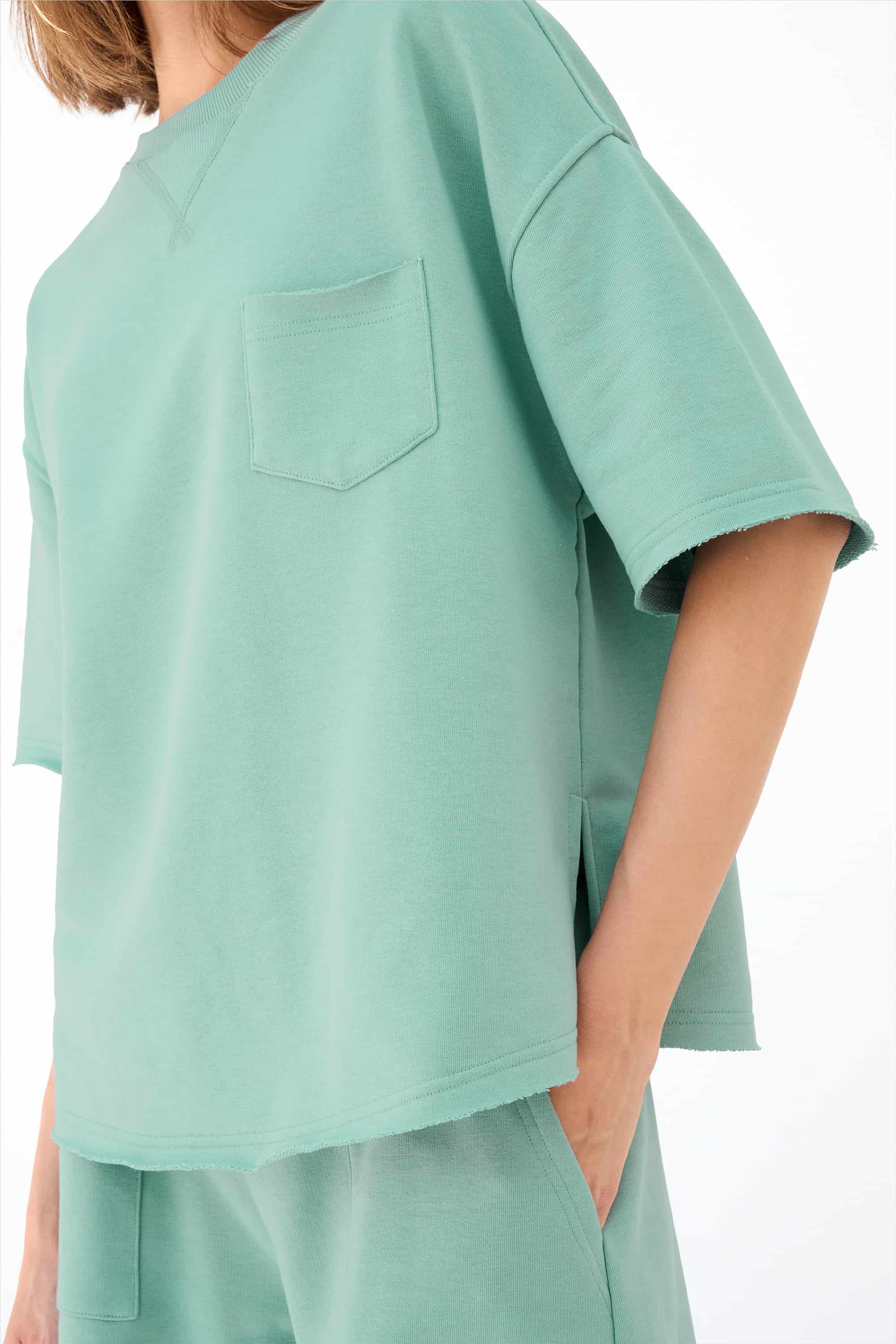 T-shirt for women Naviale LH322-04 Malibu aqua-image
