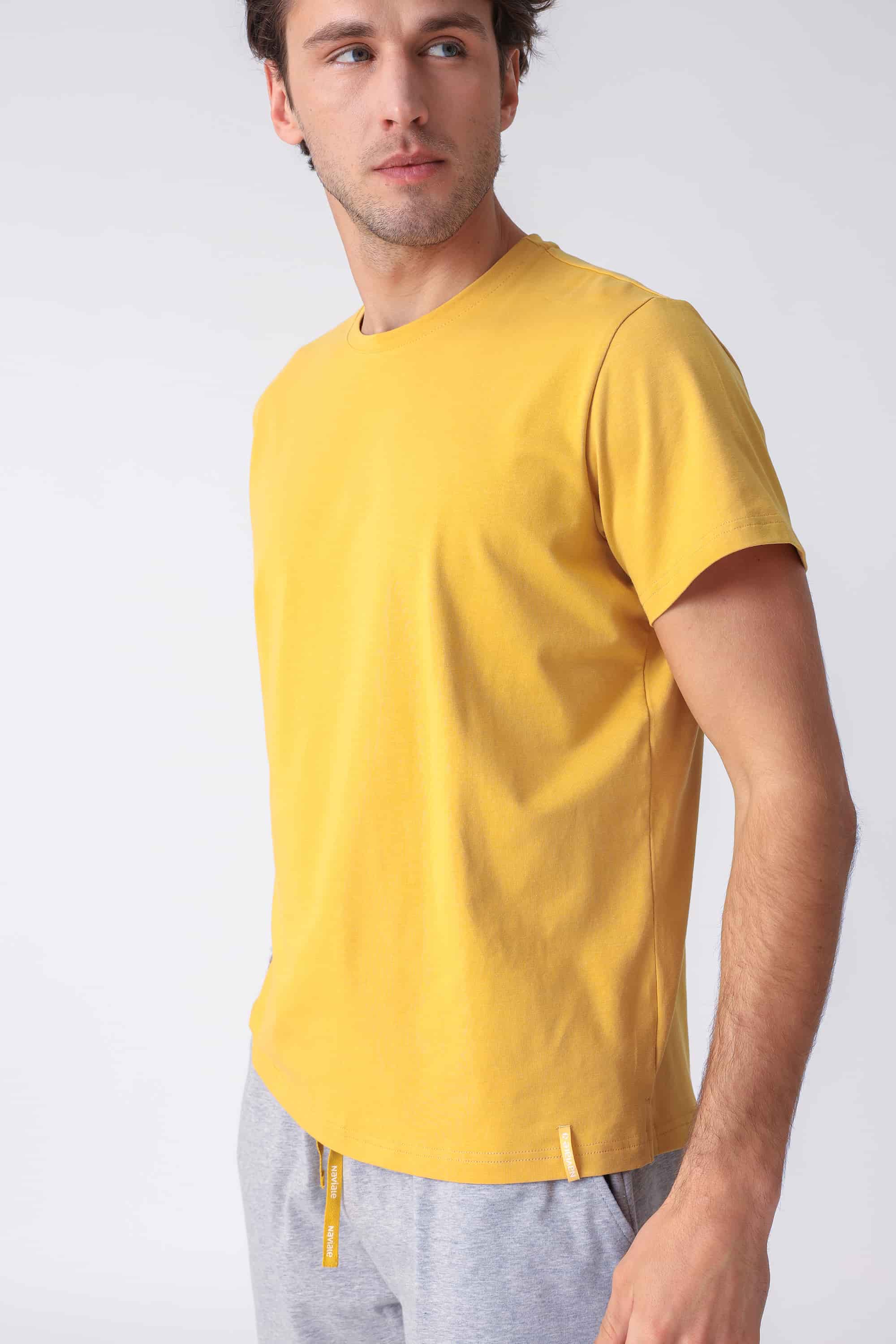 T-shirt for men Naviale MH529-01 Jungle bronze ocher-image