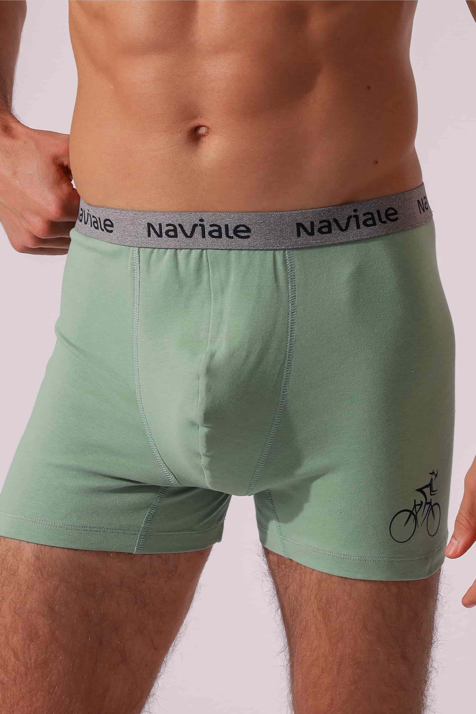 Underpants for men Naviale MU222-04 Oscar aqua/melange-image