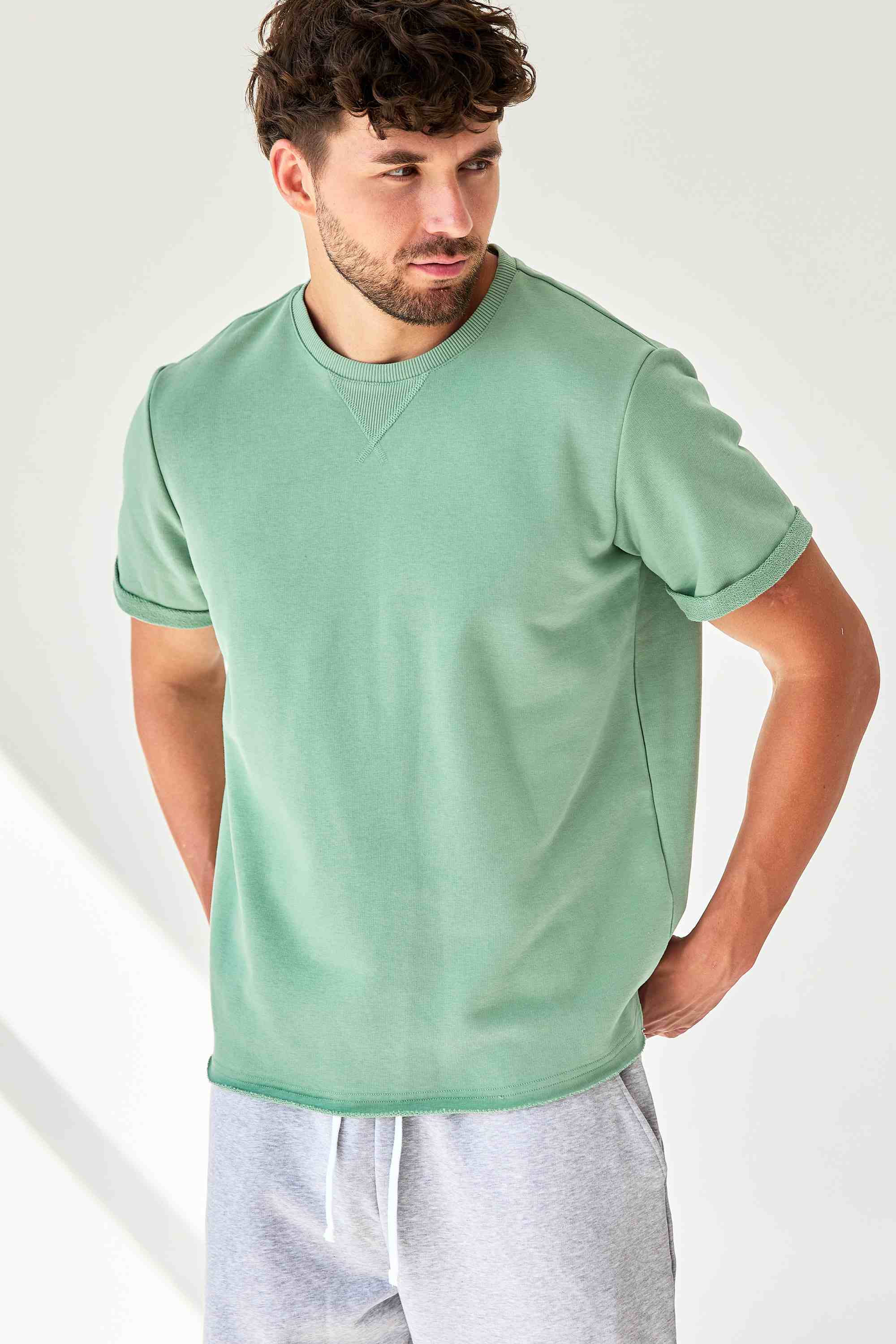 T-shirt for men Naviale MH322-06 Houston aqua-image